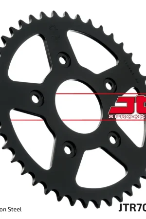 JT SPROCKETS - REAR STEEL 43T, 520 - Sprockets - Geschikt voor Aprilia Ambachtelijk